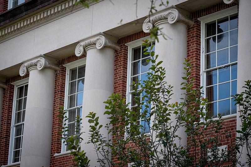 At 6801 Freret Street, Jones Hall has served many roles since its completion in 1941. First dedicated as Howard-Tilton Memorial Library, it became second location of the library on Tulane’s uptown campus (the first was Tilton Memorial). Joseph Merrick Jones Hall is the first in an ongoing series of building portraits.
