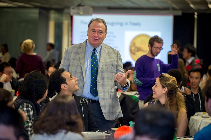 The Tulane community gathered Tuesday night (Nov. 21) for the annual Thanksgiving Harvest Fest, held in the Kendall Cram of the Lavin-Bernick Center.