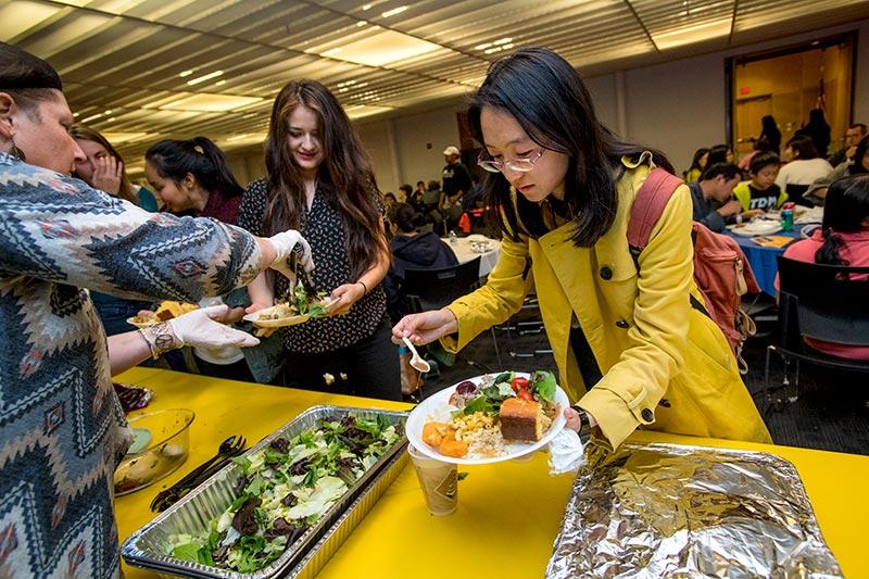 The 2016 Pot Luck Thanksgiving Dinner featured food, fun and fellowship.