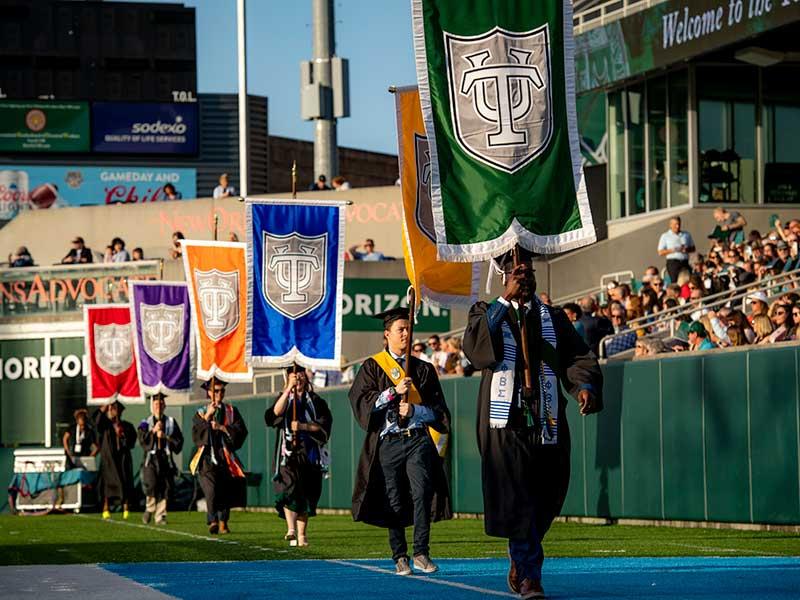 Tulane Commencement in Yulman Stadium