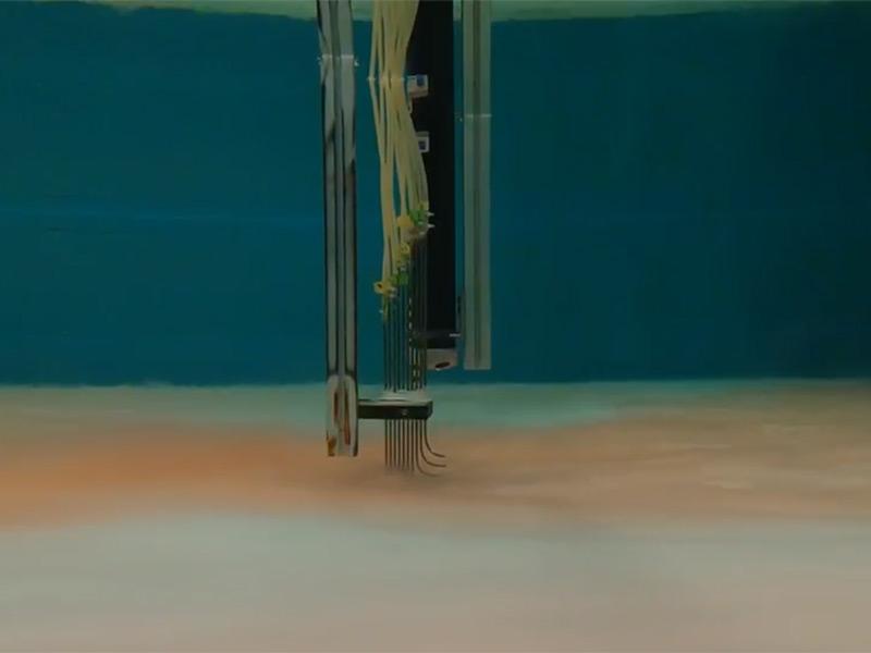 Turbidity current in the lab Turbidity current in the lab