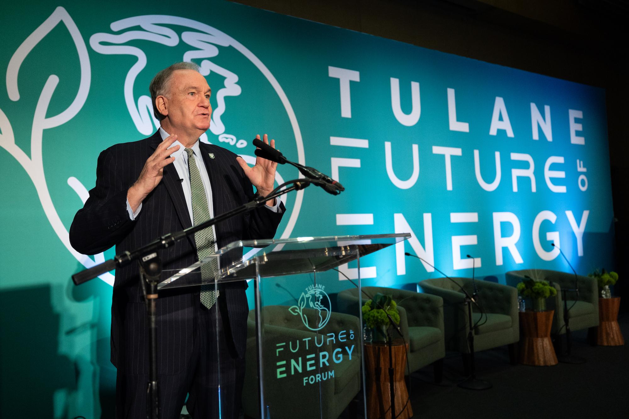 President Michael A. Fitts at the Future of Energy Forum