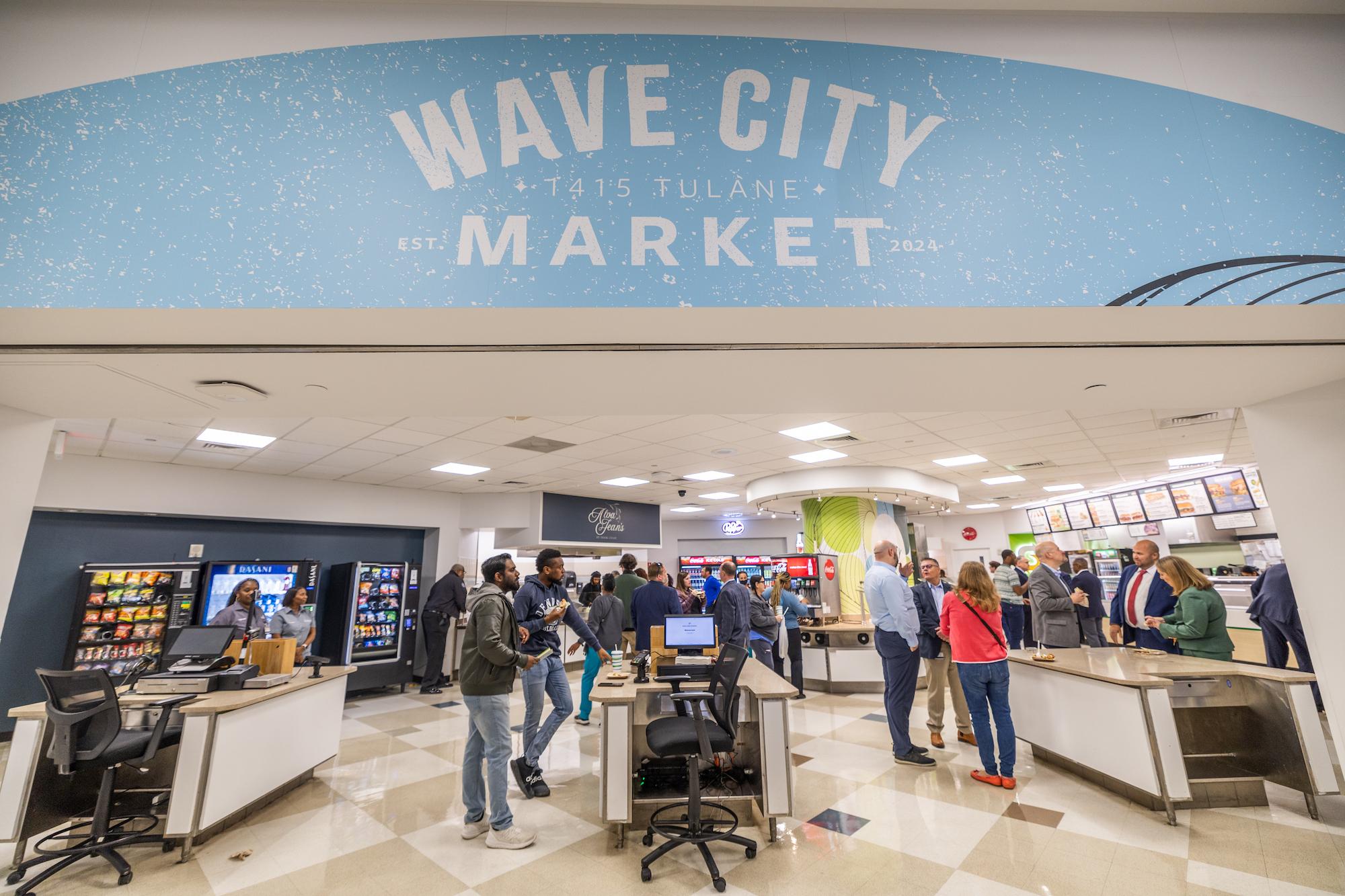 Wave City Market indoors Wave City Market indoors
