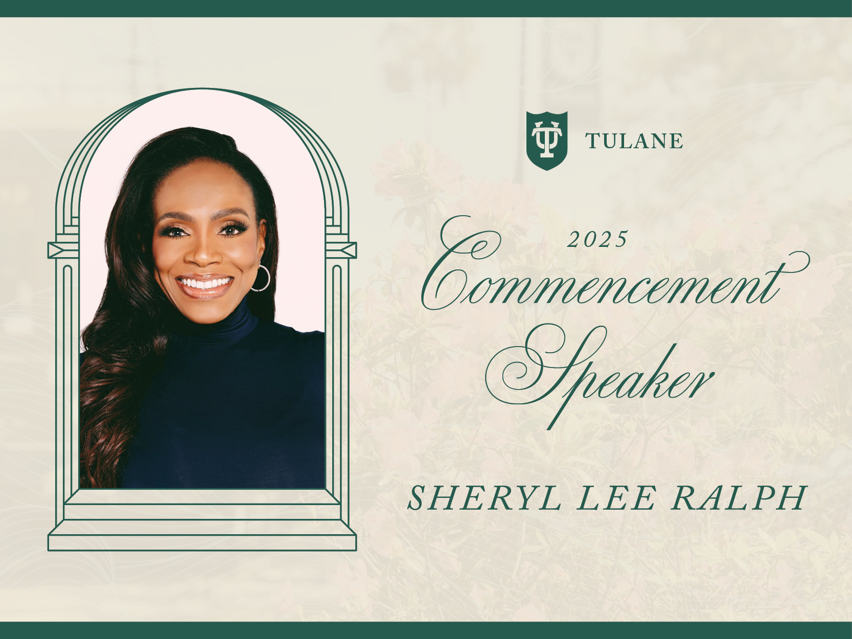 2025 Commencement Speaker Sheryl Lee Ralph