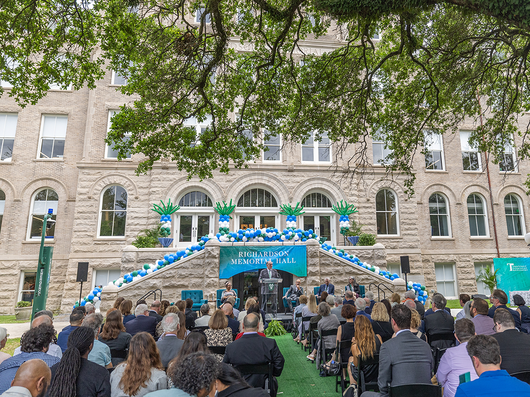 Tulane celebrates reimagined Richardson Memorial Hall Richardson Memorial Hall dedication