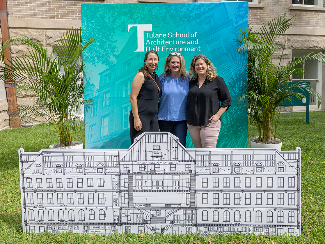 Tulane celebrates reimagined Richardson Memorial Hall Tulanians at the dedication of the Richardson Memorial Hall.