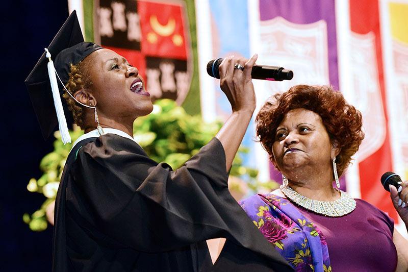 Tulane's Unified Commencement singer 