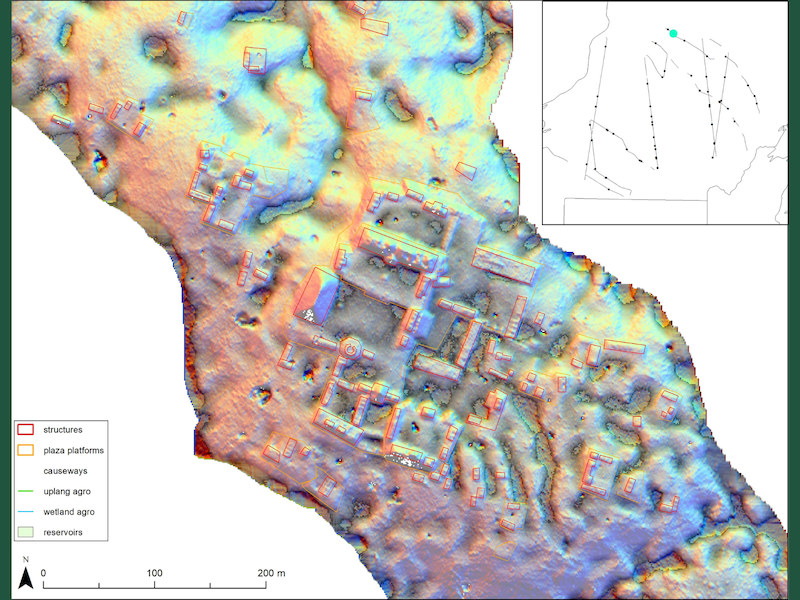 Maya population graphic