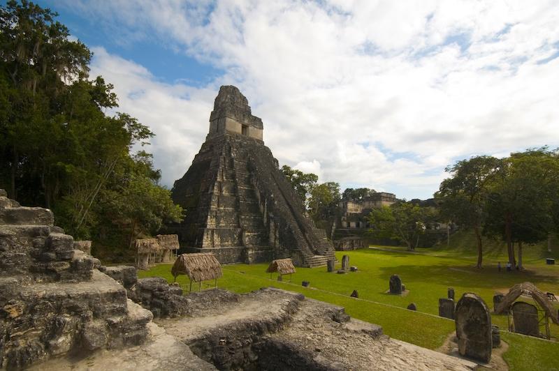 Maya ruins of Tikal in Guatemala Maya ruins of Tikal in Guatemala