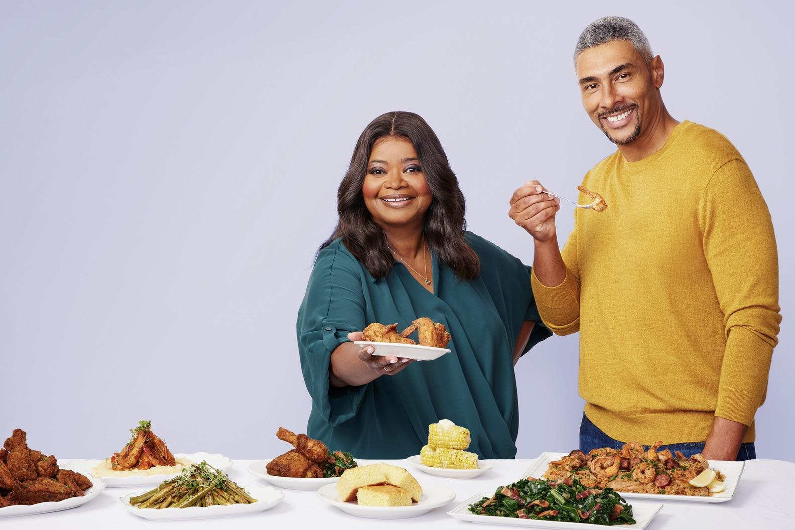 Octavia Spencer and Dook Chase