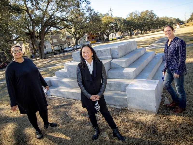 Tulane researchers studying racial injustice in monument design Tulane researchers studying racial injustice in monument design