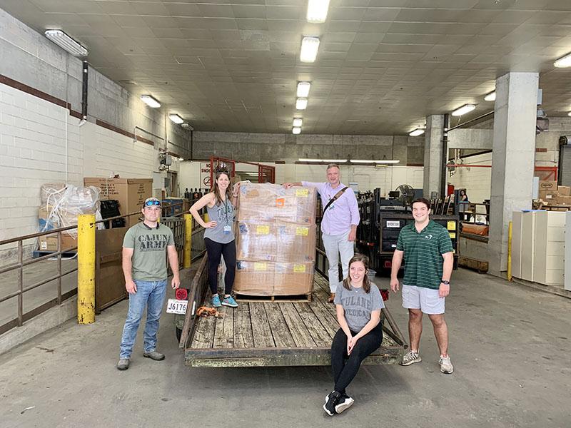 Cajun Army donation to Tulane