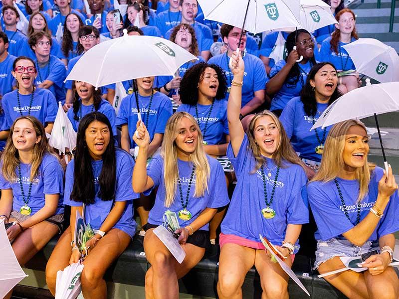 Tulane students at 2023 Convocation