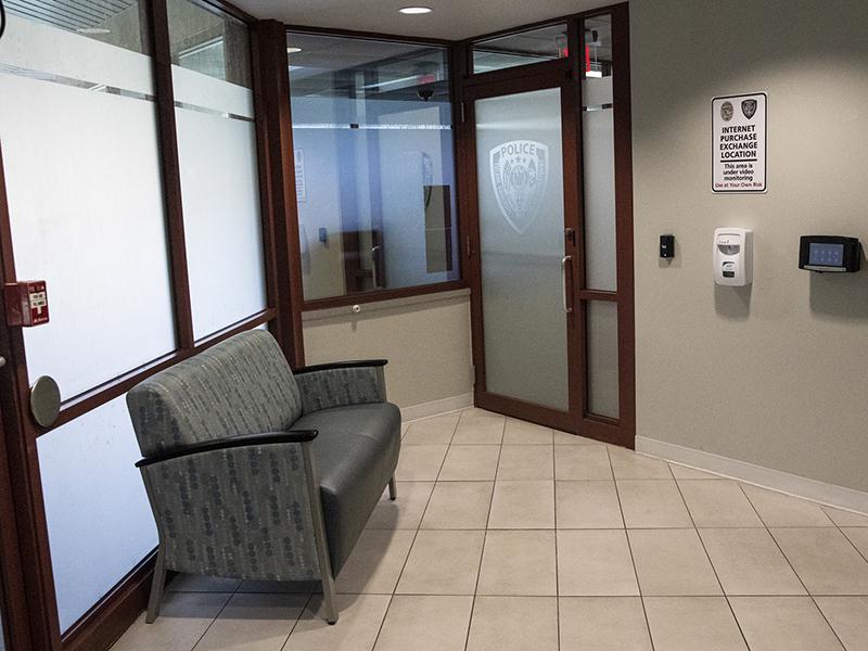 The TUPD internet purchase exchange location in the Diboll Lobby. The TUPD internet purchase exchange location in the Diboll Lobby.