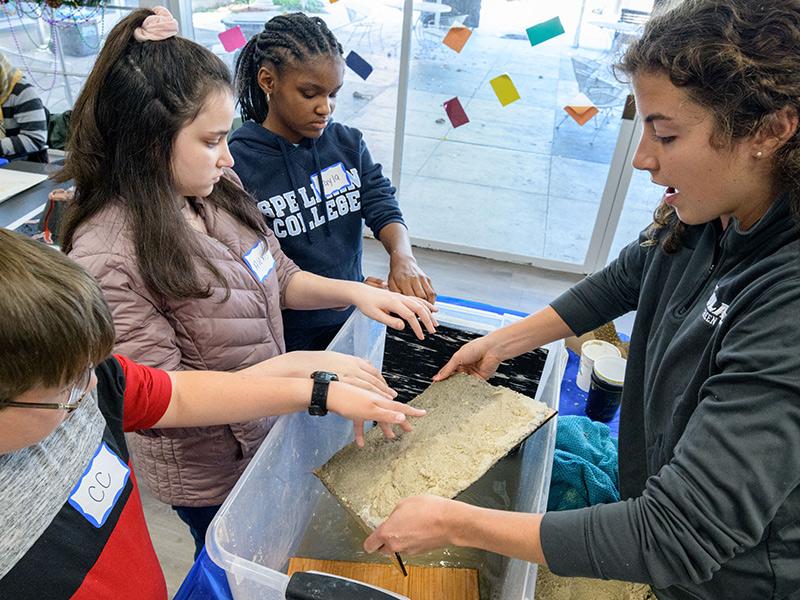 Tulane students help visually impaired children get in touch with science