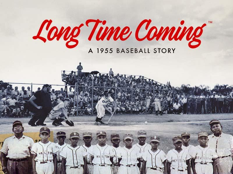  The Tulane Center for Sport will debut its new Sport and Social Justice Speaker Series with the film screening and discussion of Long Time Coming: A 1955 Baseball Story. (Image courtesy of Common Pictures)