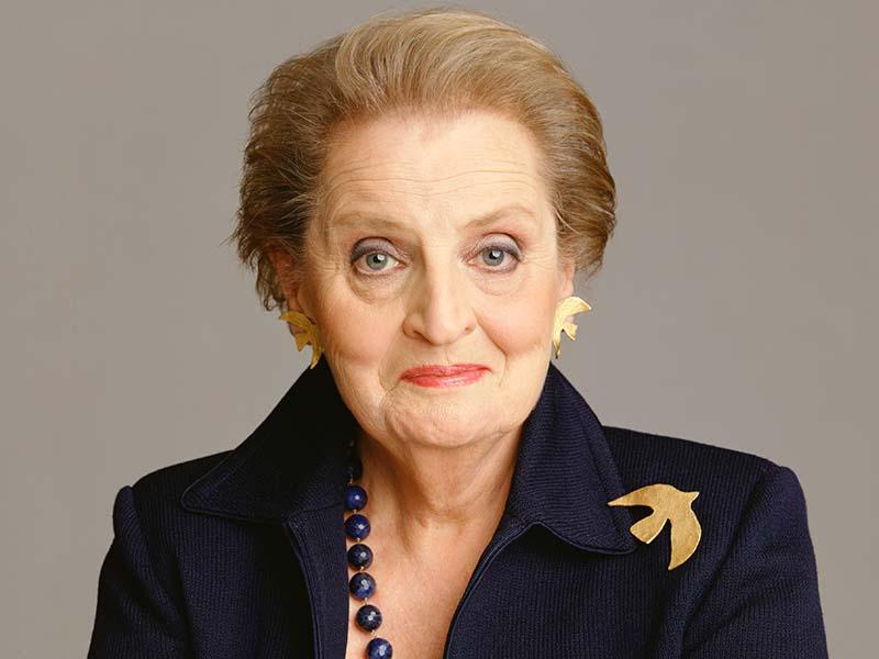 Former Secretary of State Madeleine Albright will discuss nationalism, populism and her new book, “Fascism: A Warning,” during the next Tulane-Aspen Institute Values in America Speaker Series event. (Photo by Timothy Greenfield Sanders)