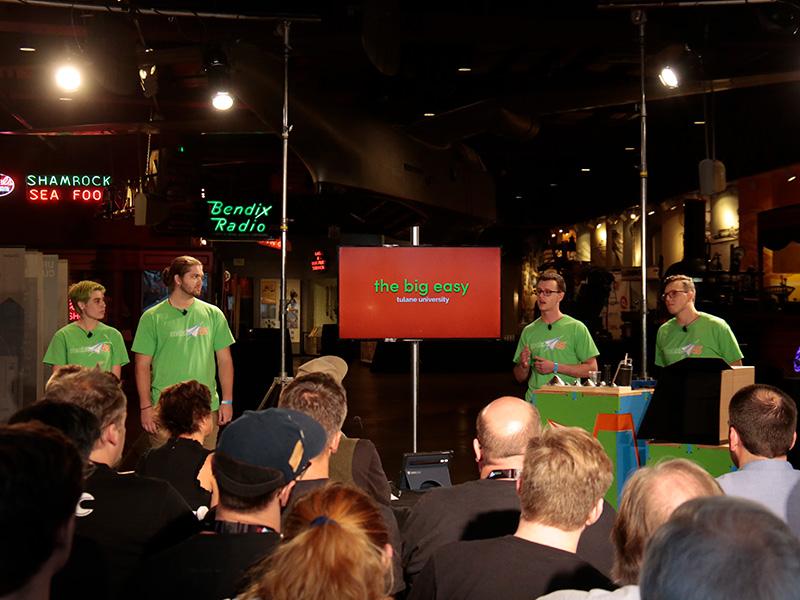 A Tulane team is competing in the reality invention show "Make48" A Tulane team is competing in the reality invention show "Make48"