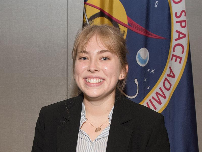 Meghan Bush wins intern competition at NASA Glenn Research Center