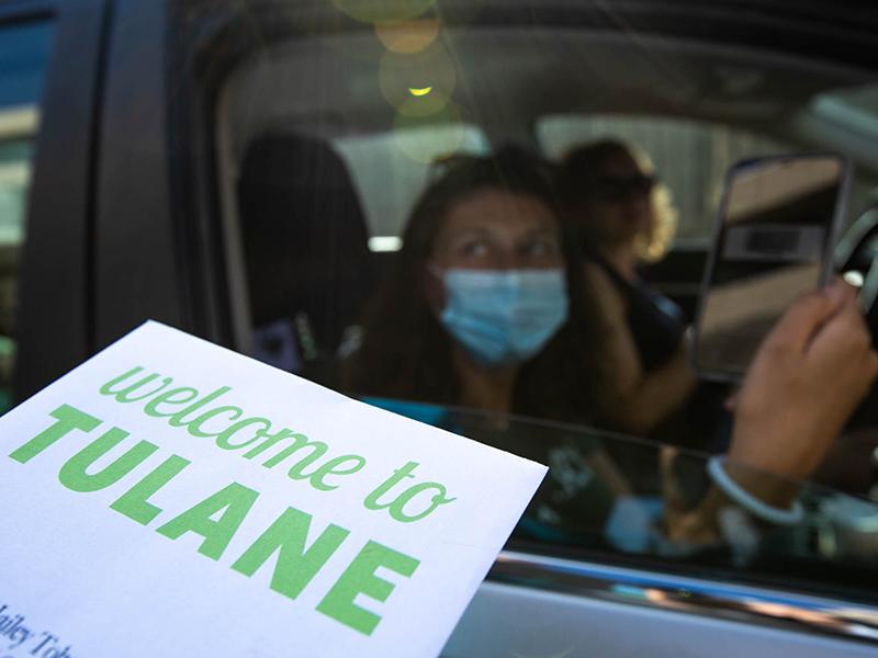 Tulane Move-in Day 2021