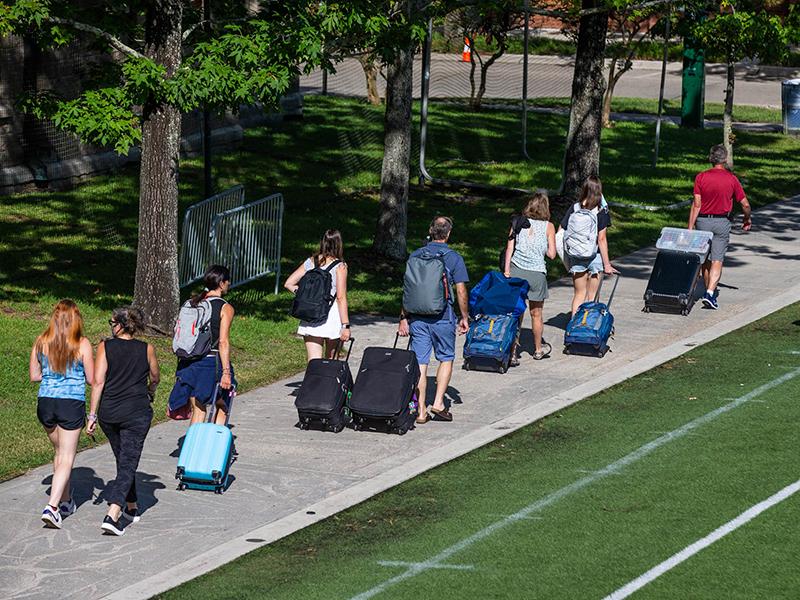 Tulane Move-in Day 2021