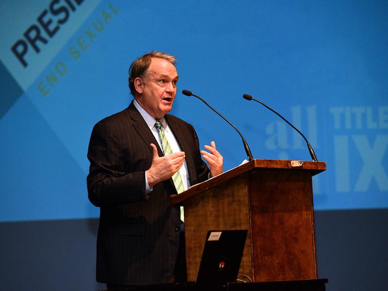 Tulane President Mike Fitts Tulane President Mike Fitts