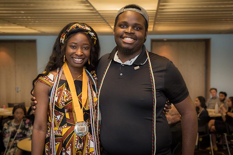 Abi Mbaye and Anfernee Murray Abi Mbaye and Anfernee Murray