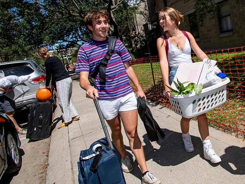 Tulane students return to campus post-Ida