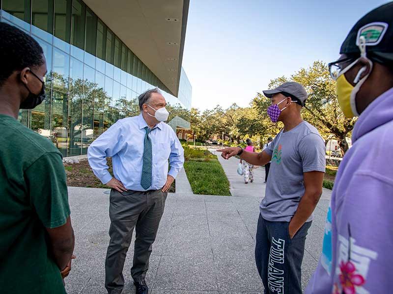 Tulane students return to campus post-Ida