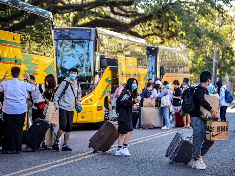 Tulane students return to campus post-Ida