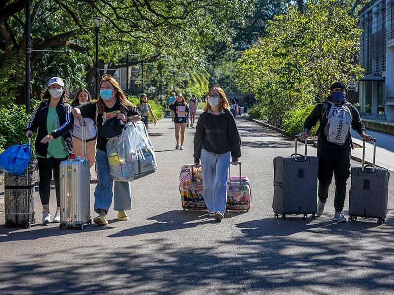 Tulane students return to campus post-Ida