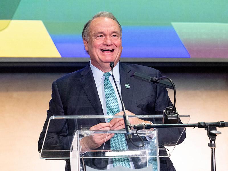 President Michael A. Fitts at Tulane's State of the University address