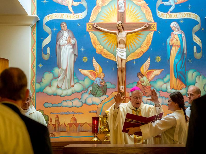 St. Martin chapel dedication 1 St. Martin chapel dedication 1