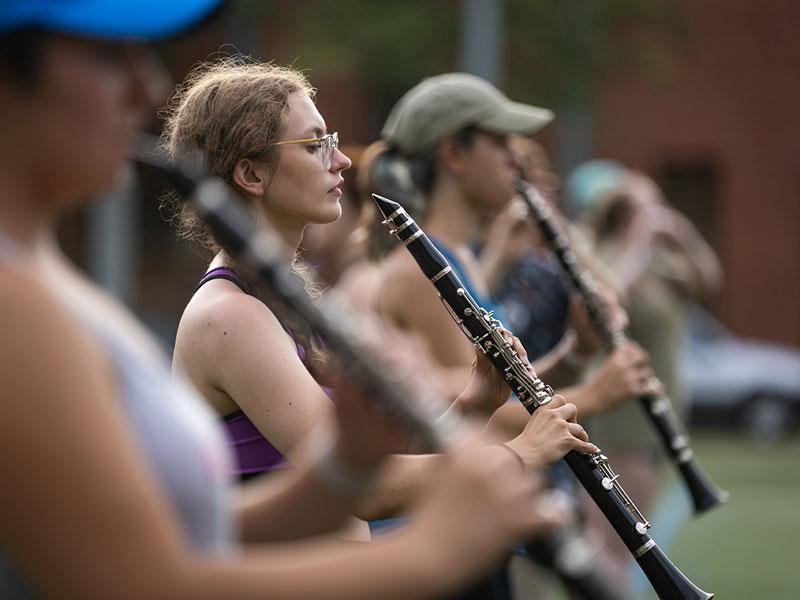 Tulane Band member Joscelyn Caldwell