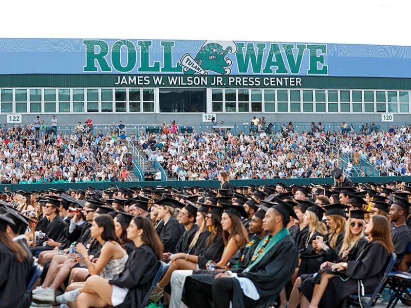 Unified Commencement Ceremony is a tribute to 2023 graduates Tulane