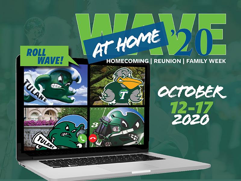 Tulane Wave '20 event Tulane Wave '20 event