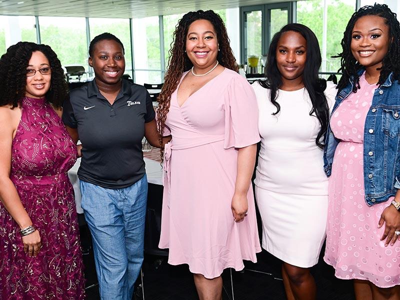 Sienna Abdulahad, Katie Crook, Catheryn Major, Tamia Toomer, and Brittany Young