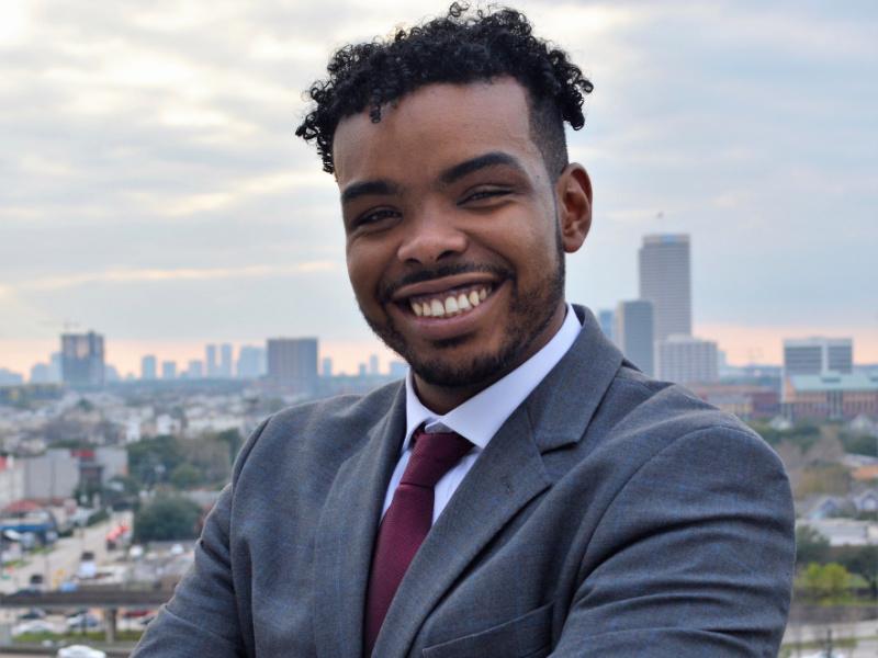 Antonio Milton, second-year law student