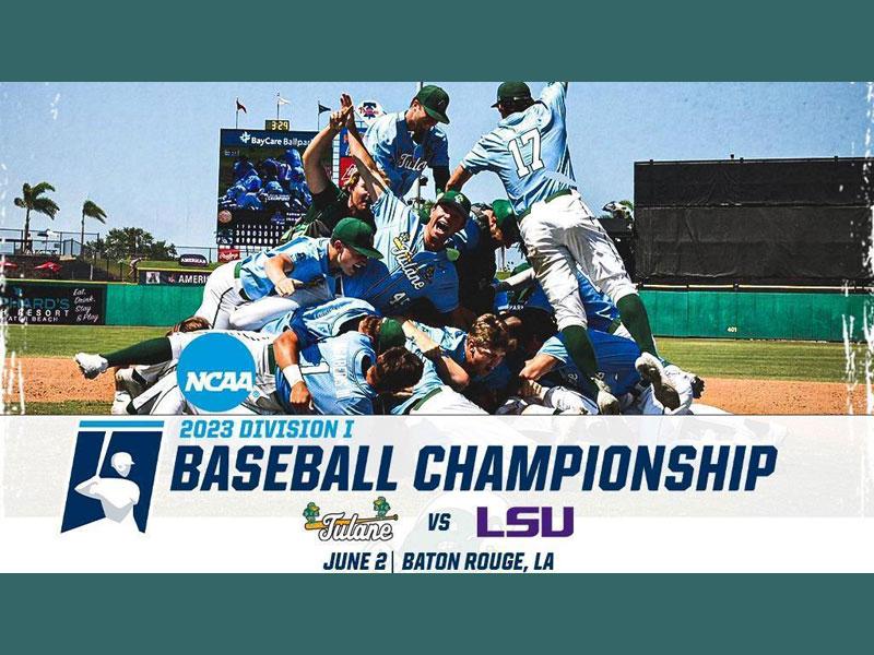 The Green Wave, the regional’s No. 4 seed, will head to the NCAA Baton Rouge Regional to play against LSU, the No. 5 national seed, on Friday, June 2