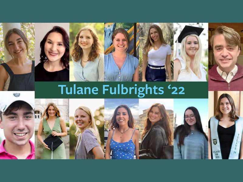 Tulane Fulbright recipients