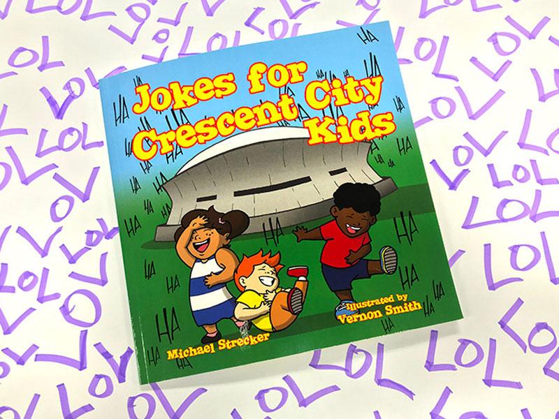 Staff member, comedian pens joke book for local children Staff member, comedian pens joke book for local children