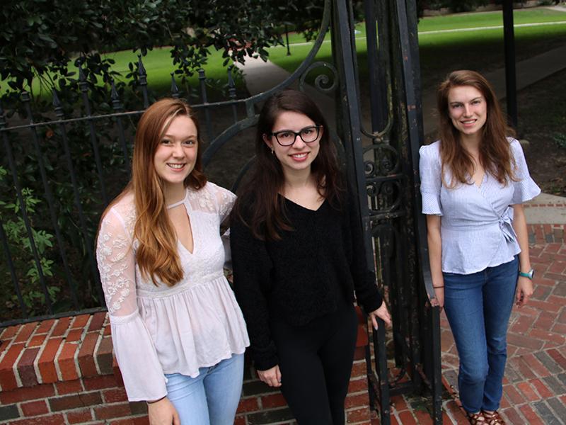 Sophia Angeletti, Shannon Armstrong and Jenna Fischer