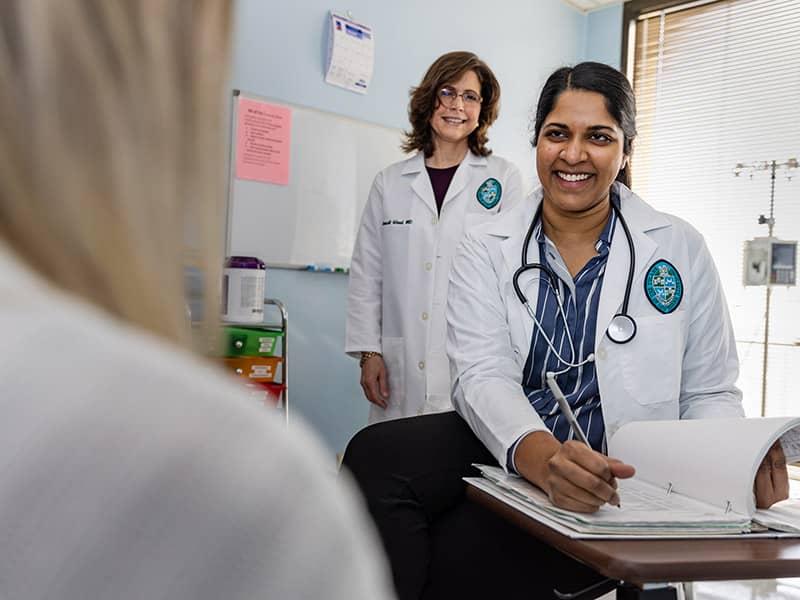 StARR resident-scholar Dr. Gita Chadalawada and Dr. Dr. Krousel-Wood StARR resident-scholar Dr. Gita Chadalawada and Dr. Dr. Krousel-Wood