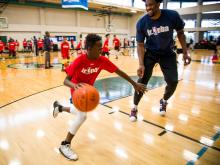 Tulane played host to the Jr. NBA All-star workshop on Friday. 