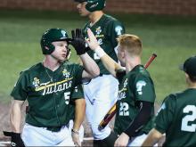 Green Wave baseball kicks-off 2018 season with three straight wins over Wright State.