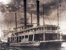 Relive turn-of-the-century life on the Mississippi River through photographs in the Louisiana Research Collection. 