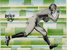 As Tulane football prepares to take on the University of Louisiana at Lafayette Ragin’ Cajuns on Saturday (Sept.24),  take a look at the program cover art from the Green Wave’s 1929 matchup against Southwestern Louisiana Institute of Liberal and Technical