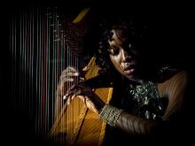 Harpist Brandee Younger dazzled jazz lovers during the latest installment of Jazz at the Rat on Thursday evening (Oct. 20).