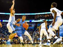 The men’s basketball team hosted No. 6 ranked UNC to tip off the season on Friday. 
