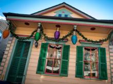 French Quarter home adds fun to the holiday spirit.